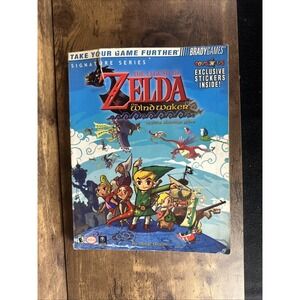 Legend Of Zelda Wind Waker Strategy Guide (Gamecube) w/ Toys R Us Stickers READ!